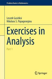 book Exercises in Analysis: Part 1