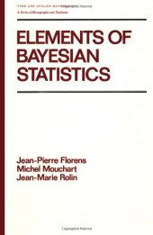 book Elements of Bayesian Statistics