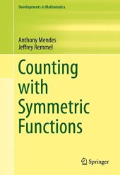 book Counting with Symmetric Functions