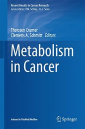 book Metabolism in Cancer