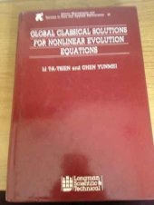 book Global Classical Solutions for Nonlinear Evolution Equations