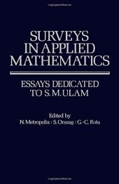 book Surveys in Applied Mathematics: Essays Dedicated to S.M.Ulam