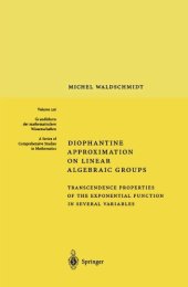 book Diophantine Approximation on Linear Algebraic Groups: Transcendence Properties of the Exponential Function in Several Variables