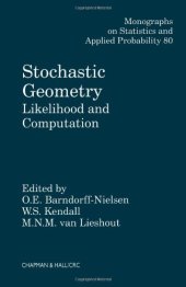 book Stochastic Geometry: Likelihood and Computation