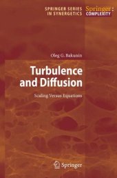 book Turbulence and Diffusion: Scaling Versus Equations