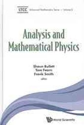 book Analysis and mathematical physics