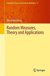 book Random Measures, Theory and Applications