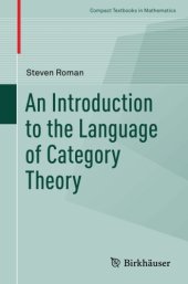 book An Introduction to the Language of Category Theory