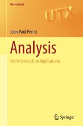 book Analysis: From Concepts to Applications