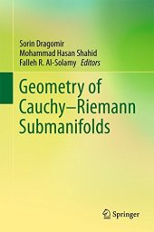 book Geometry of Cauchy-Riemann Submanifolds