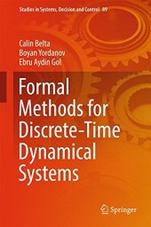 book Formal Methods for Discrete-Time Dynamical Systems