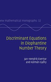 book Discriminant Equations in Diophantine Number Theory