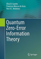 book Quantum Zero-Error Information Theory