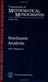 book Stochastic Analysis