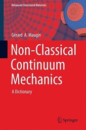 book Non-Classical Continuum Mechanics: A Dictionary