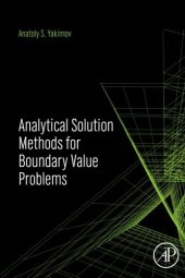 book Analytical Solution Methods for Boundary Value Problems