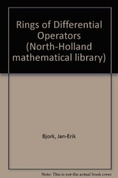 book Rings of Differential Operators