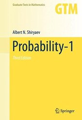 book Probability-1. Vol.1