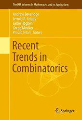 book Recent Trends in Combinatorics