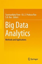 book Big Data Analytics: Methods and Applications