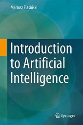 book Introduction to Artificial Intelligence