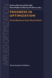 book Progress in Optimization: Contributions from Australasia