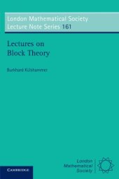 book Lectures on Block Theory