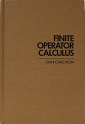 book Finite Operator Calculus