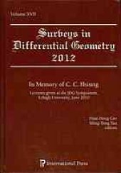 book In memory of C.C. Hsiung: lectures given at the JDG Symposium, Lehigh University, June 2010