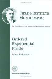 book Ordered Exponential Fields