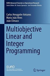 book Multiobjective Linear and Integer Programming