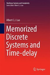 book Memorized Discrete Systems and Time-delay