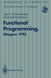 book Functional programming ; Glasgow workshop. proceedings ; 5-7 jul 1993