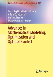 book Advances in Mathematical Modeling, Optimization and Optimal Control