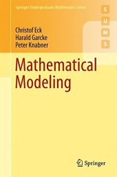 book Mathematical Modeling