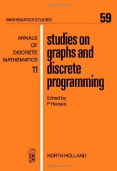 book Studies on Graphs and Discrete Programming