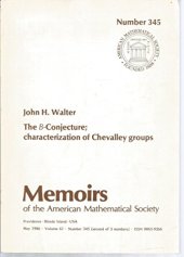 book The B-Conjecture: Characterization of Chevalley Groups