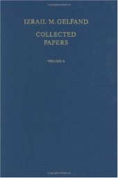 book Izrail M. Gelfand : Collected Papers II