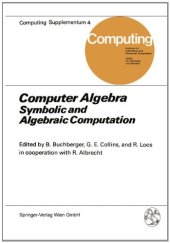 book Computer Algebra: Symbolic and Algebraic Computation