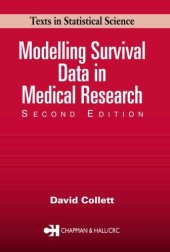 book Modelling Survival Data in Medical Research, Second Edition