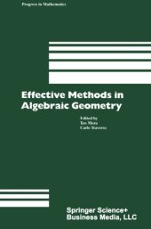 book Effective Methods in Algebraic Geometry