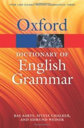 book The Oxford Dictionary of English Grammar