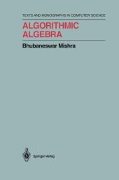 book Algorithmic Algebra