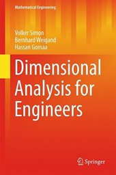 book Dimensional Analysis for Engineers