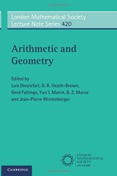 book Arithmetic and Geometry