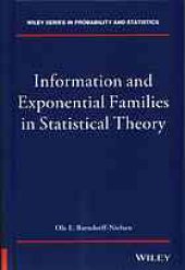 book Information and exponential families in statistical theory