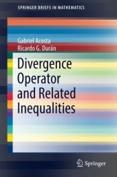 book Divergence Operator and Related Inequalities