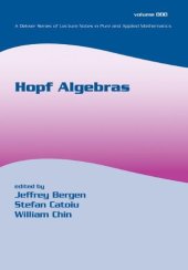 book Hopf algebras : proceedings from the international conference at DePaul University