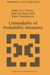 book Unimodality of Probability Measures