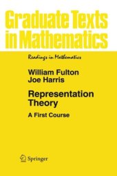 book Representation Theory: A First Course